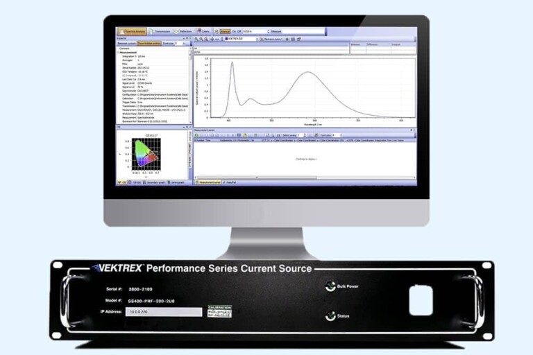 SpecWinPro application for light measurement