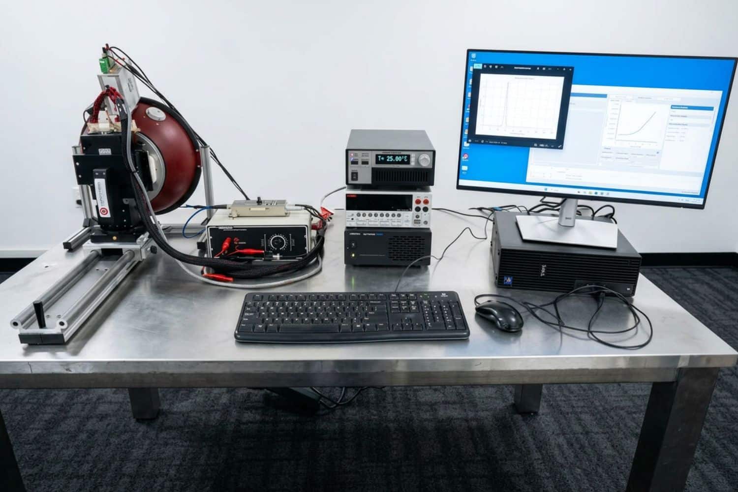 Benchtop led characterization station simplifies measurements by using precision instrumentation.